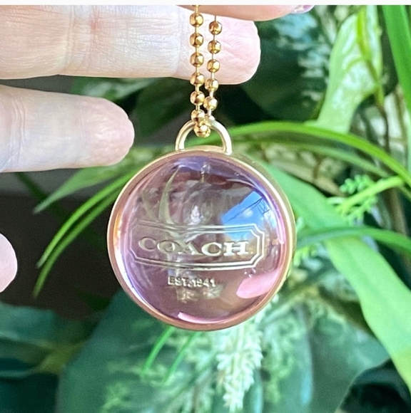 Coach | Jewelry | Coach Rare 3d Round Ball Bag Charm Key Fob In Lilac ...